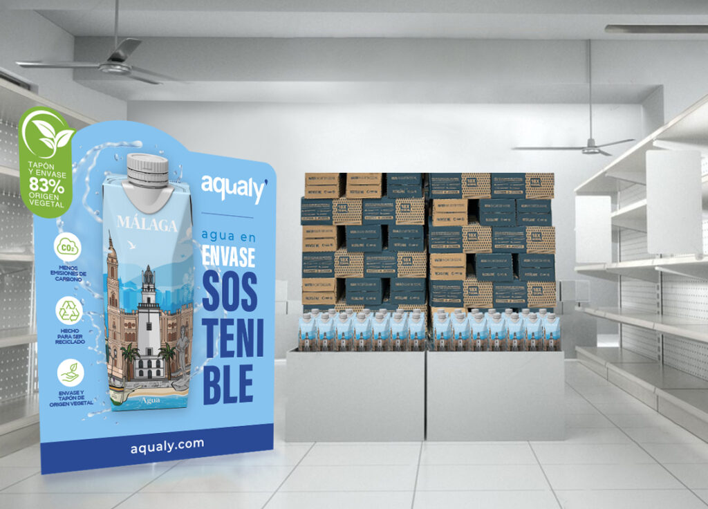 La malagueña Aqualy suma Madrid, Mallorca, Pamplona, San Sebastián, Valencia y Zaragoza a sus souvenirs sostenibles que desde este verano distribuye Makro