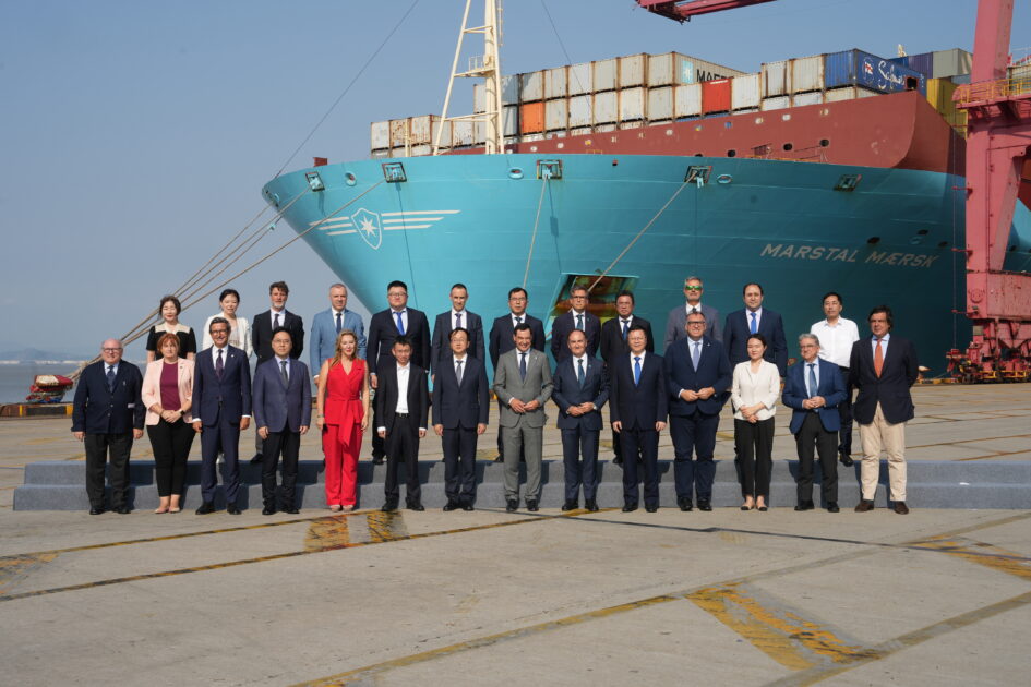 La Junta quiere fortalecer la colaboración entre los puertos de Ningbo y Algeciras para potenciar a Andalucía como plataforma logística del Sur de Europa