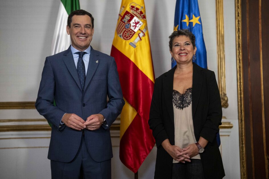 Moreno emplaza a todos los partidos políticos a defender la igualdad desde Andalucía