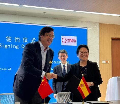 CESUR tiende puentes con China con la firma de un Convenio Internacional