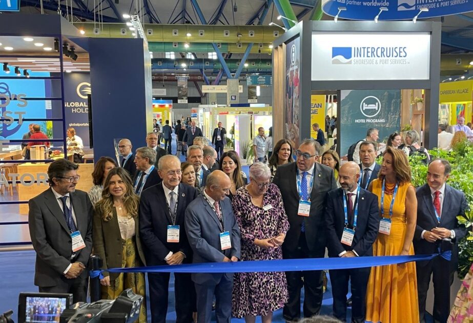 El Puerto de Huelva se promociona como escala de cruceros en el segmento ‘luxury’ en la muestra Seatrade Cruise Med en Málaga, el principal evento de la industria de cruceros del Mediterráneo