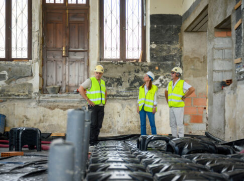 Las obras de rehabilitación y transformación del Varadero, a buen ritmo