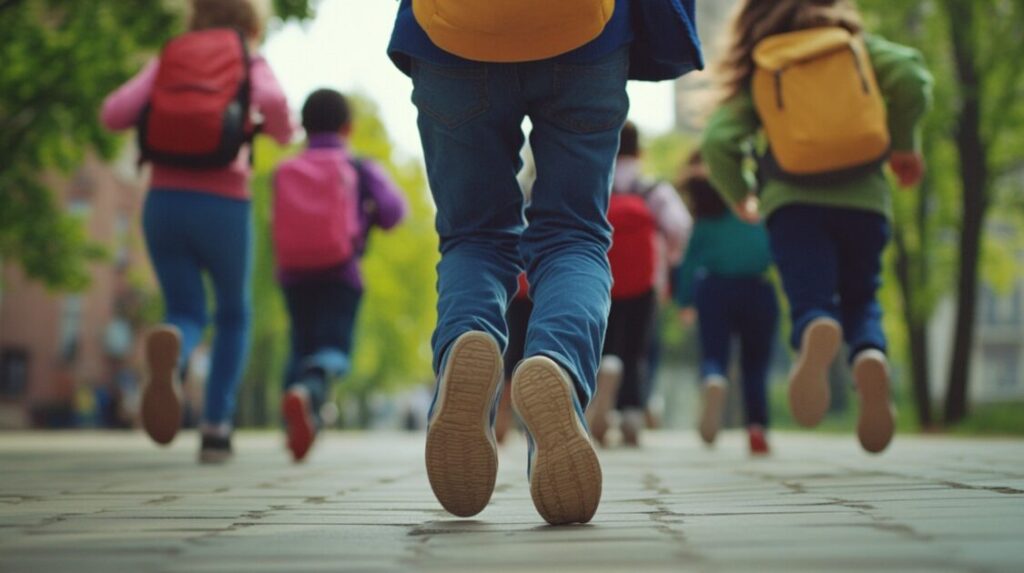 Podólogos de Andalucía advierte que el 60% de escolares emplea un calzado inadecuado para ir al colegio