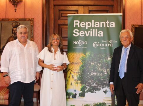 Grupo MAS, Martín Casillas y Consorcio de Jabugo donan árboles para ‘Replantar Sevilla’