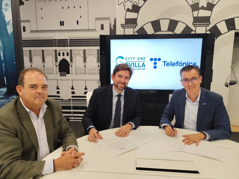 Telefónica se suma a la alianza estratégica de Sevilla City One para impulsar a Sevilla como Hub Metropolitano referente en Europa