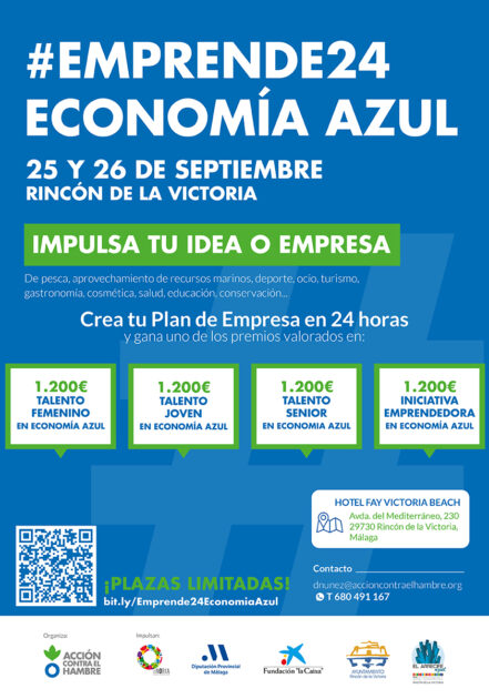 Rincón de la Victoria acoge un concurso de La Noria que premiará ideas de emprendimiento y empresas relacionadas con la Economía Azul