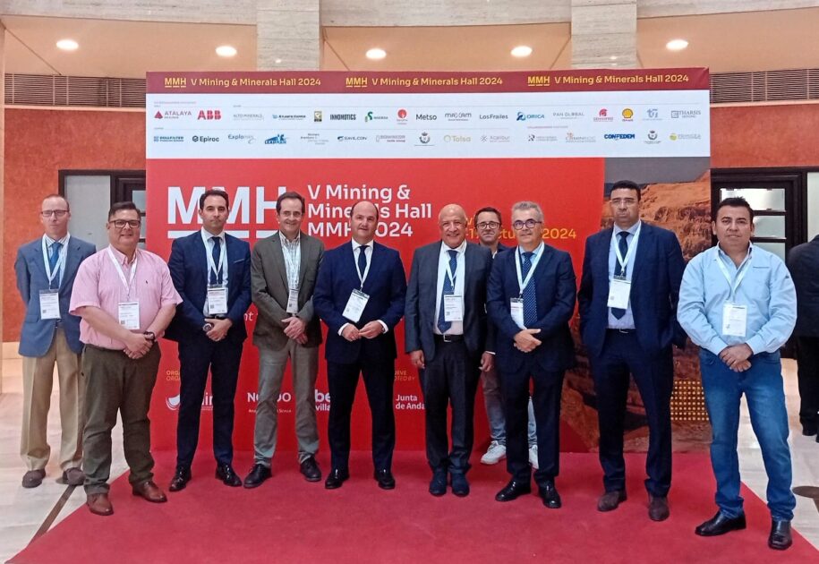 Andalucía TRADE organiza un encuentro internacional con agentes de cinco países en el foro de minería Mining and Minerals Hall Sevilla