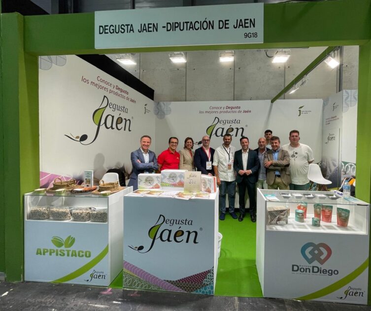 Diputación promociona productos Degusta Jaén en Fruit Attraction, la mayor feria de frutas y hortalizas de España