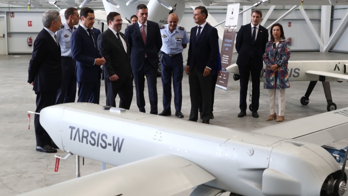 Los UAS "Tarsis" de AERTEC, presentes en la inauguración del CEUS de Huelva