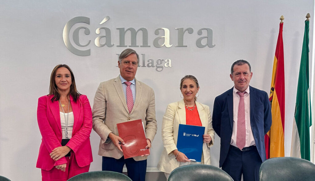 Ayuntamiento de Málaga y Cámara de Comercio firman un convenio para fomentar el emprendimiento y el autoempleo