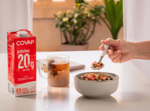 Lácteos COVAP lanza al mercado una nueva leche con 20 gramos de proteínas por vaso