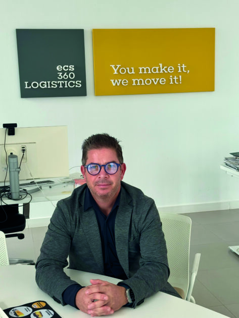 Antonio Cózar: “ECS 360 Logistics cuenta con infraestructuras propias y acuerdos exclusivos con operadores internacionales”