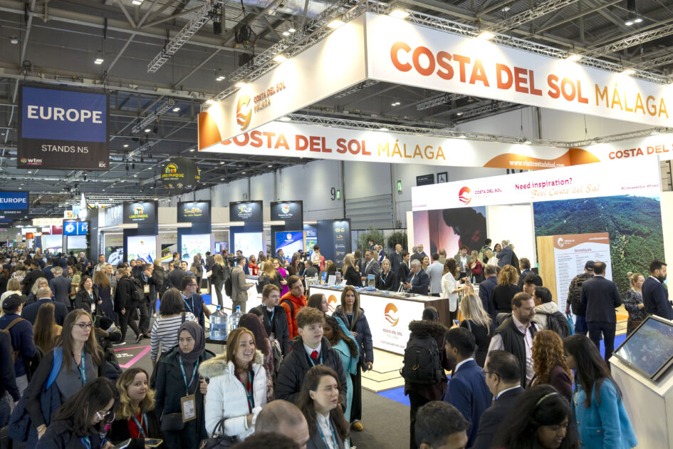 Turismo Costa del Sol anuncia en WTM un incremento del 11,1% en plazas aéreas hacia la Costa del Sol en los próximos tres meses