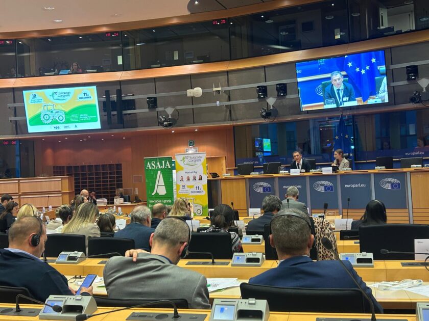 La Junta participa activamente en el X Congreso de Jóvenes Agricultores que se celebra en Bruselas
