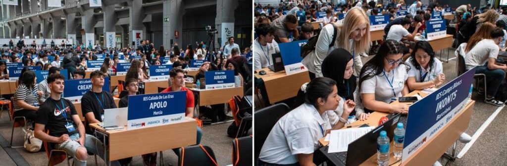 Más de 1.800 jóvenes andaluces participan en la competición educativa Young Business Talents
