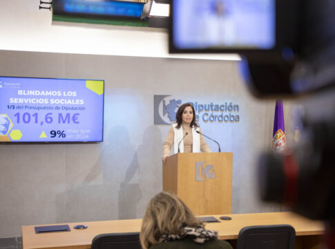 El presupuesto de la Diputación de Córdoba para políticas sociales alcanzará en 2025 los 106 millones de euros, un tercio del presupuesto total de la institución