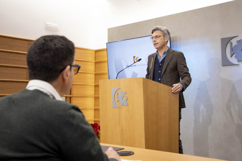 El presupuesto de la Diputación de Córdoba para infraestructuras, políticas sostenibles y agricultura alcanzará en 2025 los 75,3 millones de euros