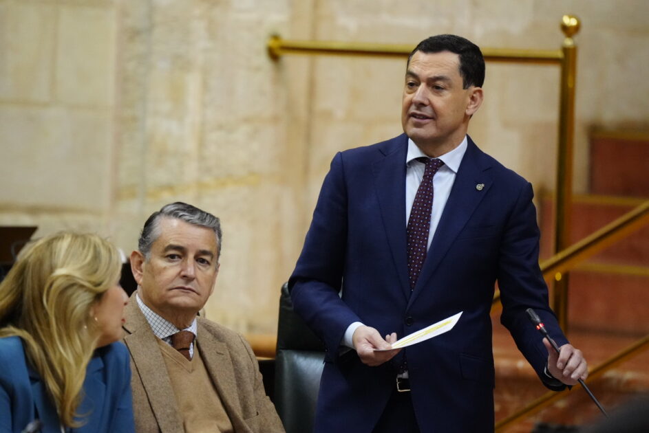 Moreno señala que el Gobierno andaluz está centrado en la gestión para seguir avanzando en la transformación económica y social de Andalucía