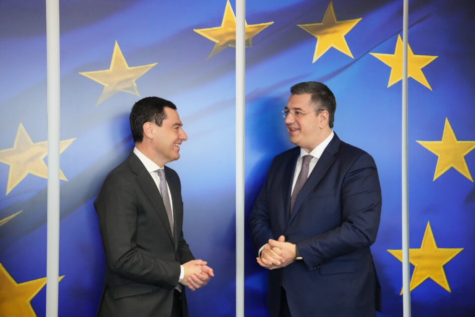 Moreno: “Ahora hace falta mucha cohesión, más Europa que nunca y que Andalucía esté muy presente en las instituciones europeas”
