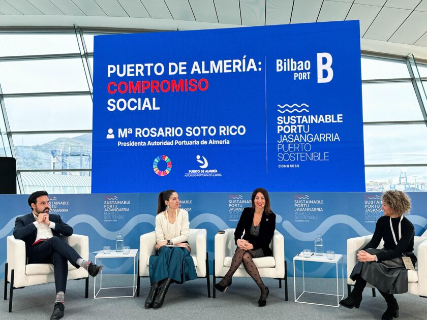 La integración puerto-ciudad de Almería, ejemplo de sostenibilidad social en el congreso internacional de Bilbao