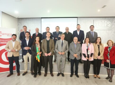 Reunión del Comité Ejecutivo de la Cámara de Comercio de Málaga con el alcalde de Vélez-Málaga y empresarios de la comarca