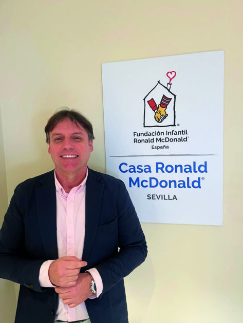 Javier Pavo (Casa Ronald McDonald): "Las previsiones son que acogeremos a más de 400 familias en el año"