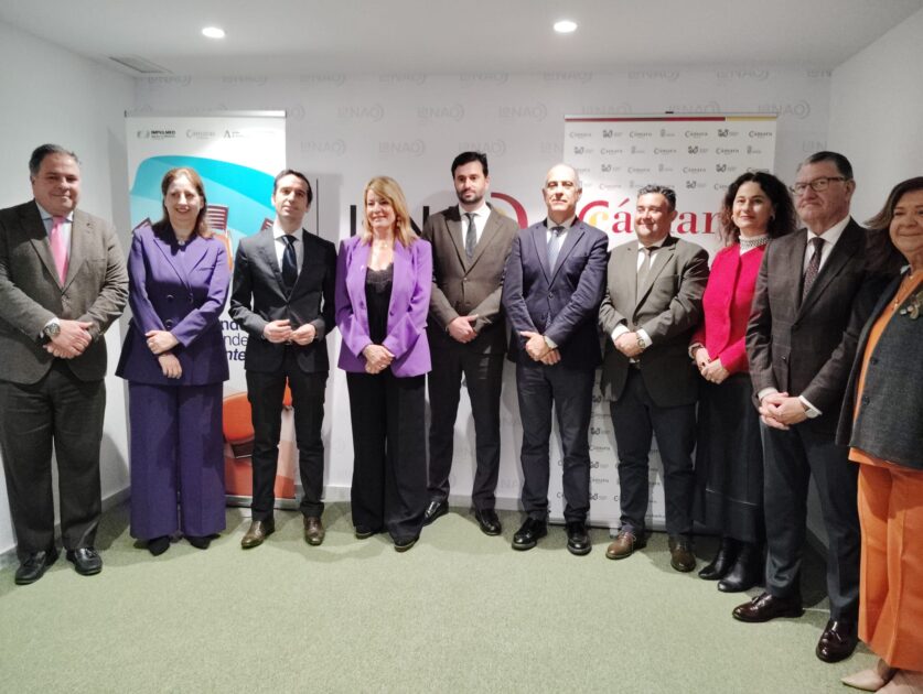 Cámaras Andalucía y Consejería de Justicia difunden la mediación entre el empresariado de Huelva