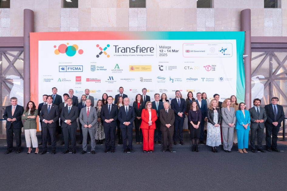 Comienza Transfiere 2025 con el foco en la internalización del ecosistema I+D+I y las estrategias territoriales de innovación