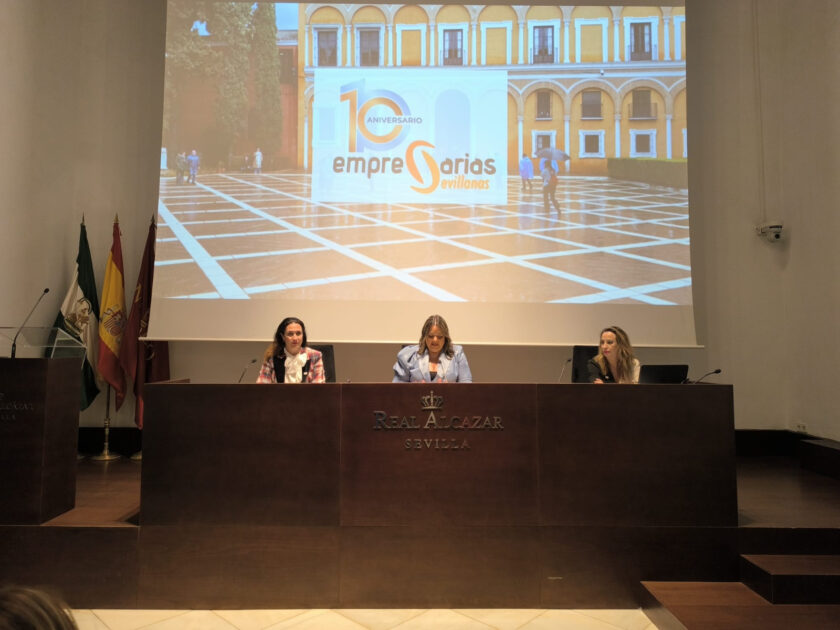 Empresarias Sevillanas celebra su X Aniversario en el Real Alcázar con un fuerte respaldo institucional, empresarial y académico