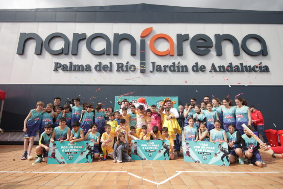 Palma del Río debuta como sede de la Copa COVAP acogiendo su 12ª edición con la participación de más de 400 niños y niñas
