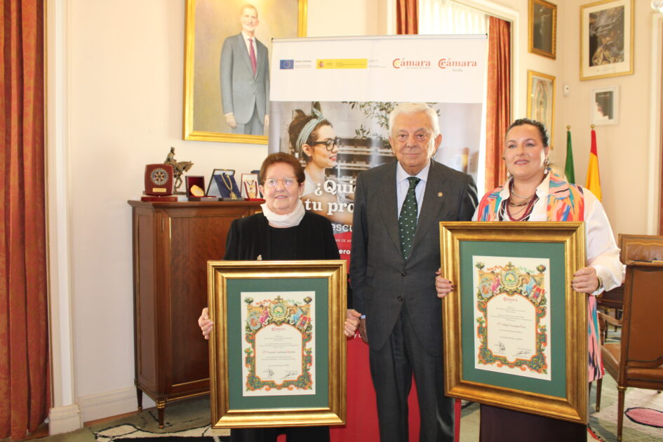 La Cámara galardona a dos empresarias con motivo del Día Internacional de la Mujer