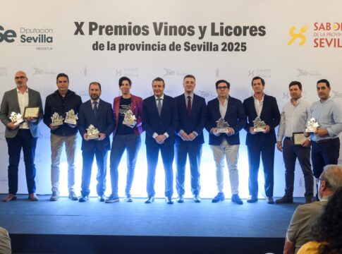 Entregados los galardones del premio de la Diputación de Sevilla 2025 "Vinos y Licores de la Provincia de Sevilla", que cumple una década de historia