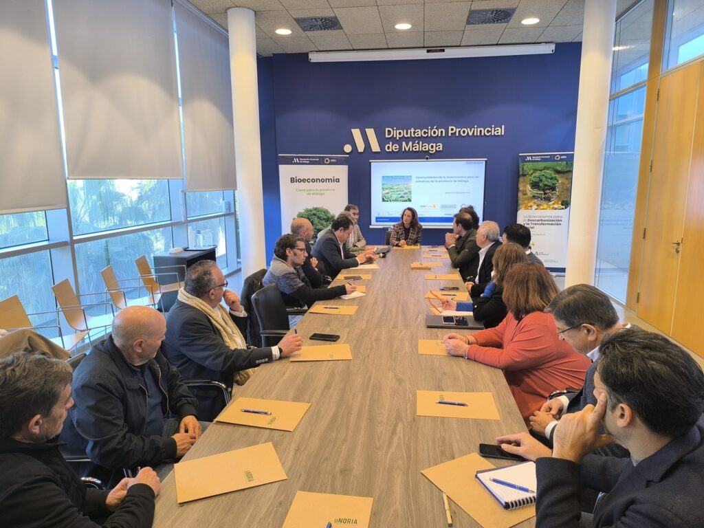 La Diputación de Málaga celebrará encuentros comarcales para potenciar la bioeconomía circular y poner freno a la despoblación