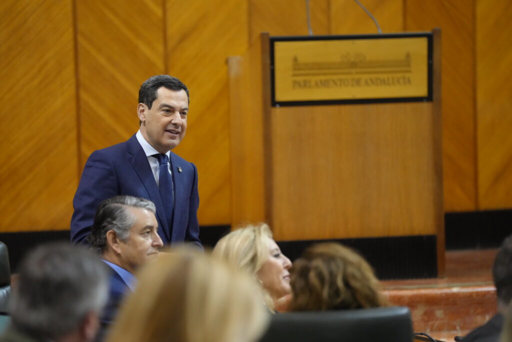 Moreno destaca el apoyo a los sectores económicos y el impulso a proyectos estratégicos para Andalucía