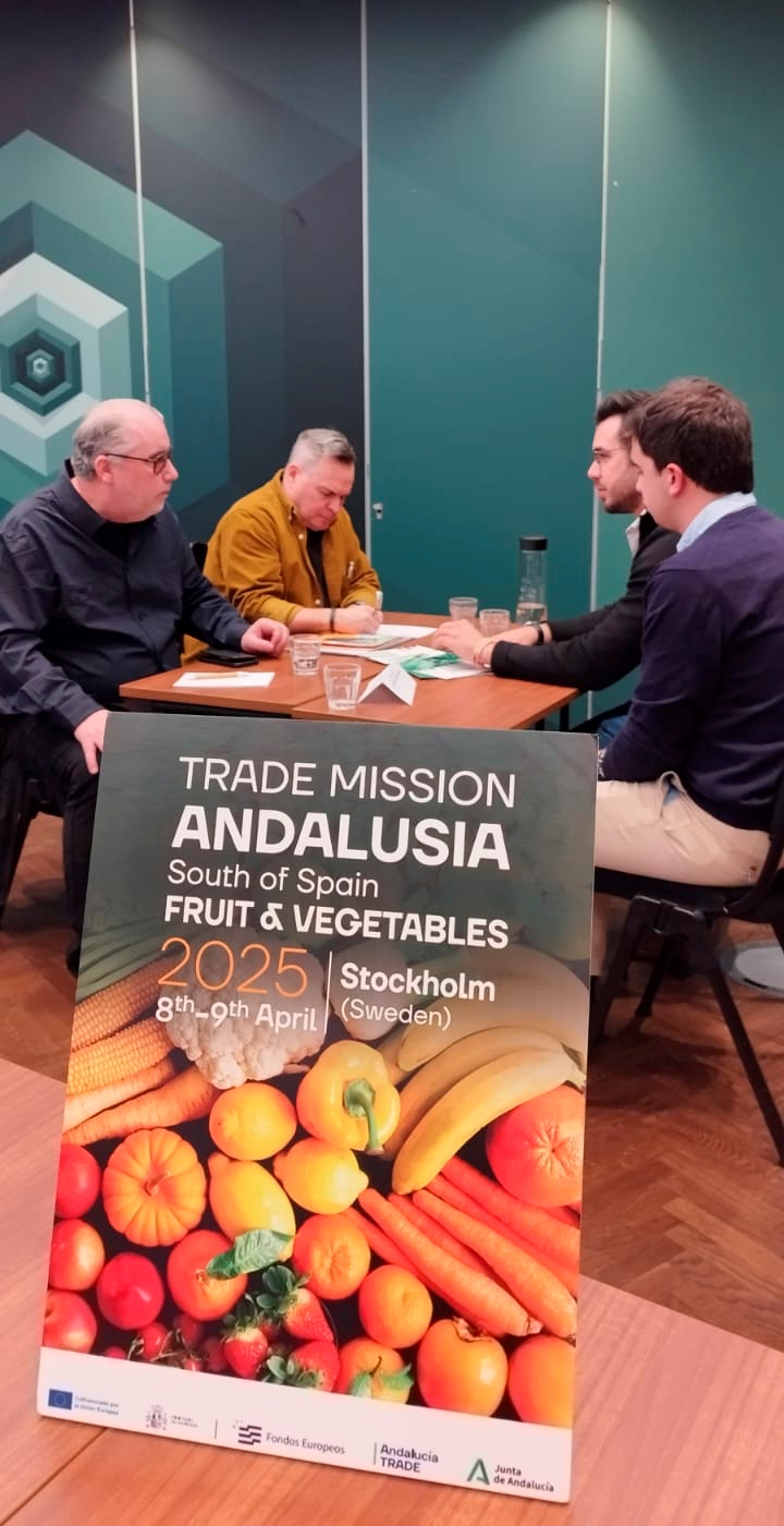 Andalucía TRADE abre mercado a las empresas hortofrutícolas en Suecia