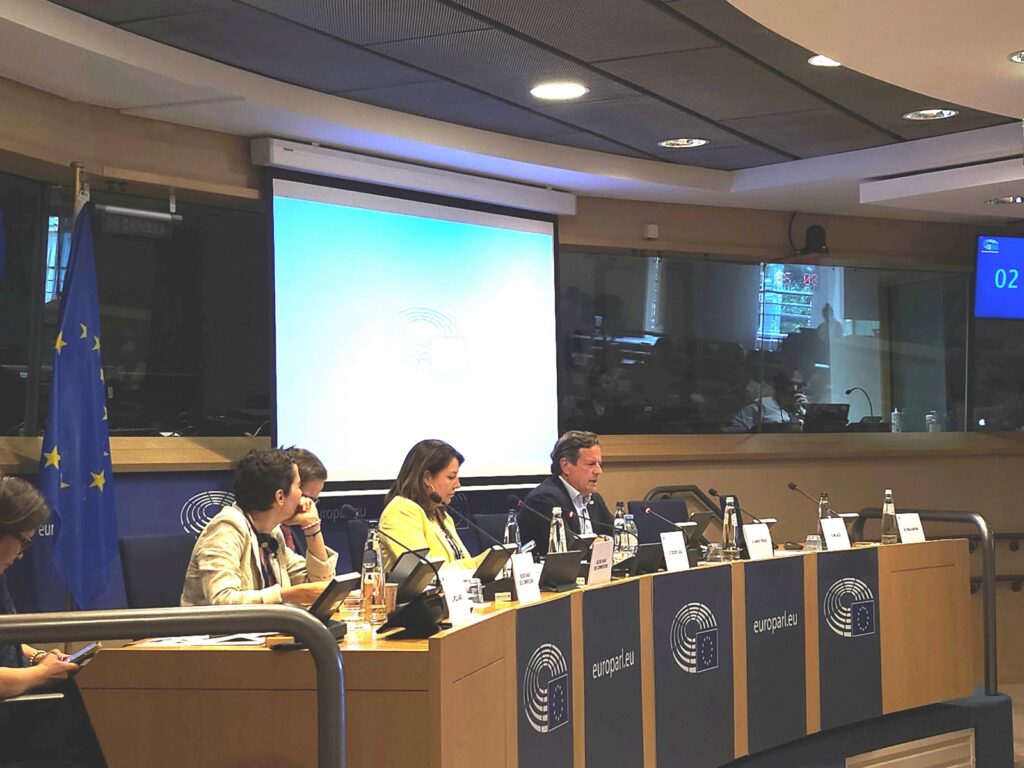 Javier Garat defiende ante la Comisión de Pesca del Parlamento Europeo las recomendaciones de la Sociedad Civil para el Pacto Europeo de los Océanos