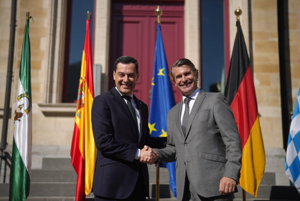 Andalucía y Baviera se unen en la preocupación por la sequía en Europa y refrendan la necesidad de políticas de agua