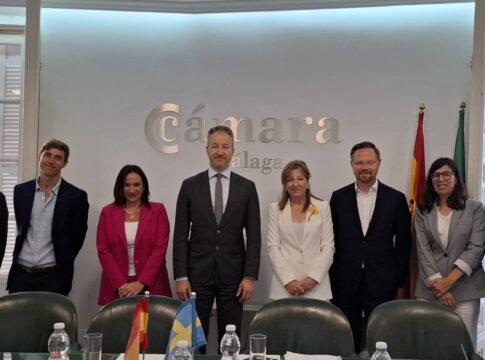 Visita institucional del Embajador de Suecia a la Cámara de Comercio de Málaga