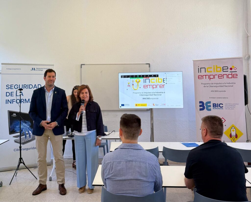 Más de 60 pymes de toda la provincia participan en las jornadas sobre ciberseguridad organizadas por la Diputación de Málaga y BIC Euronova