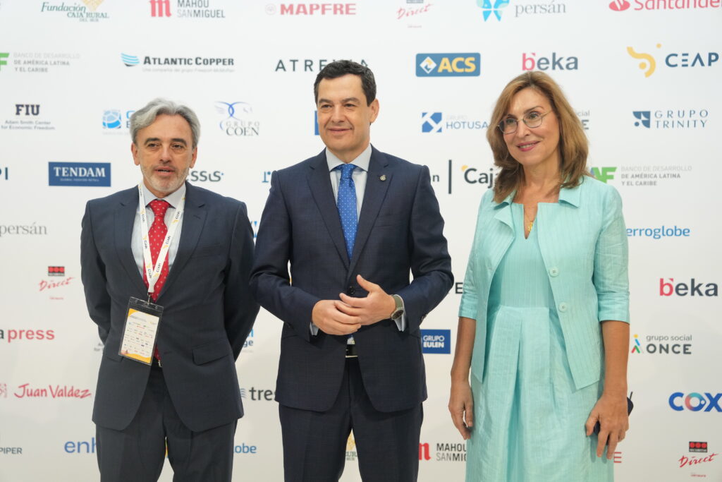 Moreno señala que Andalucía es el eslabón más sólido para las relaciones entre Europa e Iberoamérica