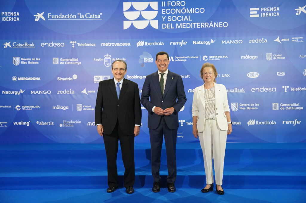 Moreno señala que apoyar el impulso de las regiones mediterráneas es impulsar España y su posición en Europa