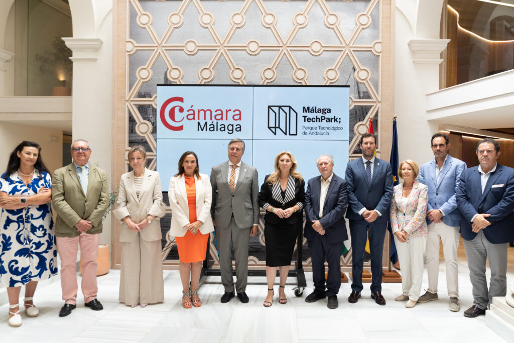 La Cámara de Comercio de Málaga y Málaga TechPark refuerzan su colaboración para impulsar el desarrollo empresarial e internacionalización de las empresas malagueñas