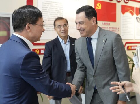 Moreno mantendrá un encuentro con el vicepresidente de la República Popular de China, Han Zheng, para avanzar en proyectos e inversiones claves para Andalucía