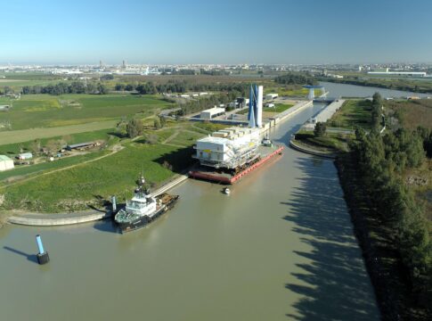 El Puerto de Sevilla licita el despliegue de sensores para el gemelo digital de la esclusa