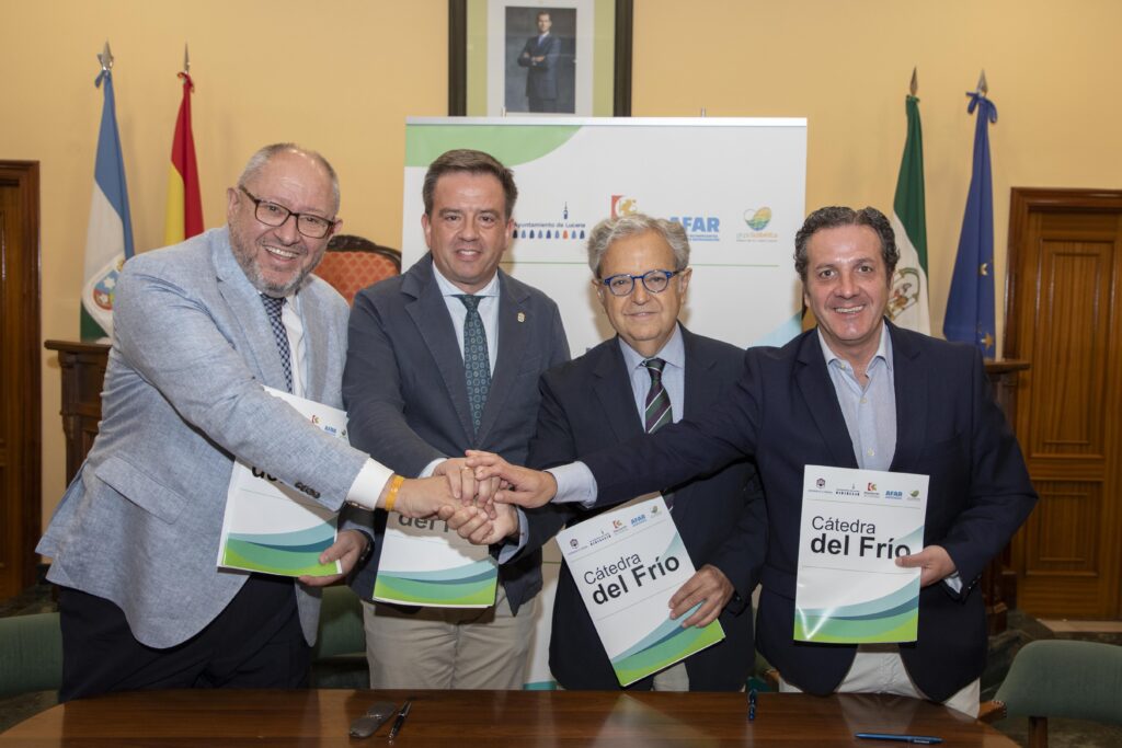La Diputación de Córdoba y la UCO crean en Lucena la ‘Cátedra del Frío’ para promover la IA y la innovación en la industria agroalimentaria