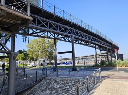 El Puerto de Huelva hace realidad la unión del Muelle de la Compañía Rio Tinto