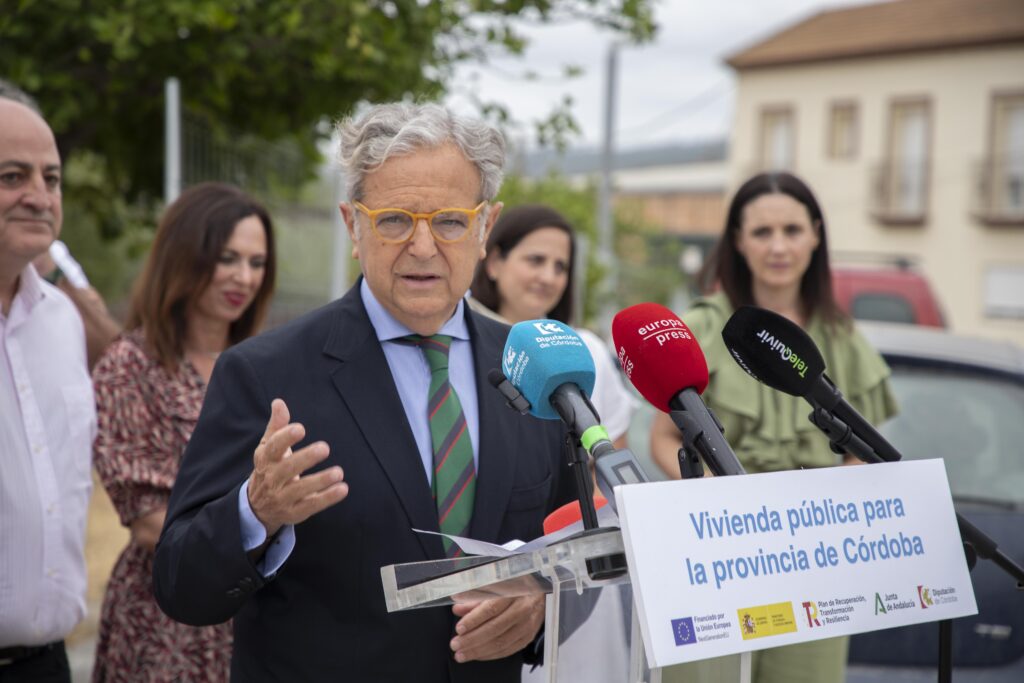 La Diputación de Córdoba inicia la construcción de 43 viviendas protegidas en 10 municipios dentro del programa de alquiler social