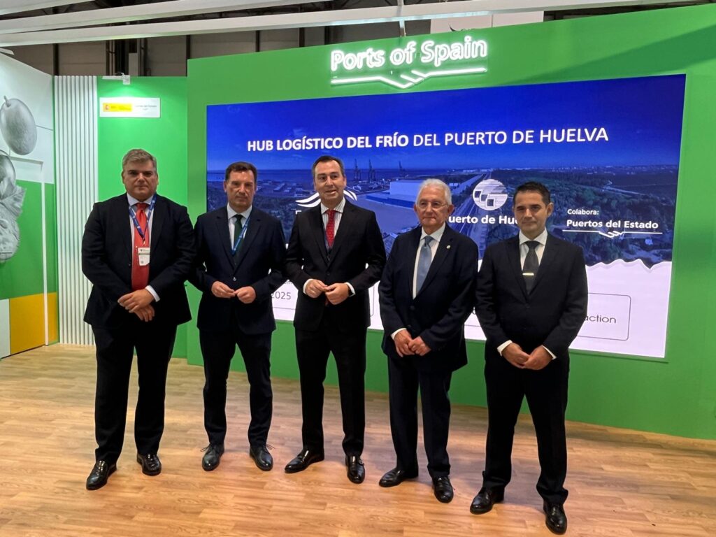 El Puerto de Huelva y Friportsur presentan el Hub Logístico del Frío en Fruit Attraction de Madrid