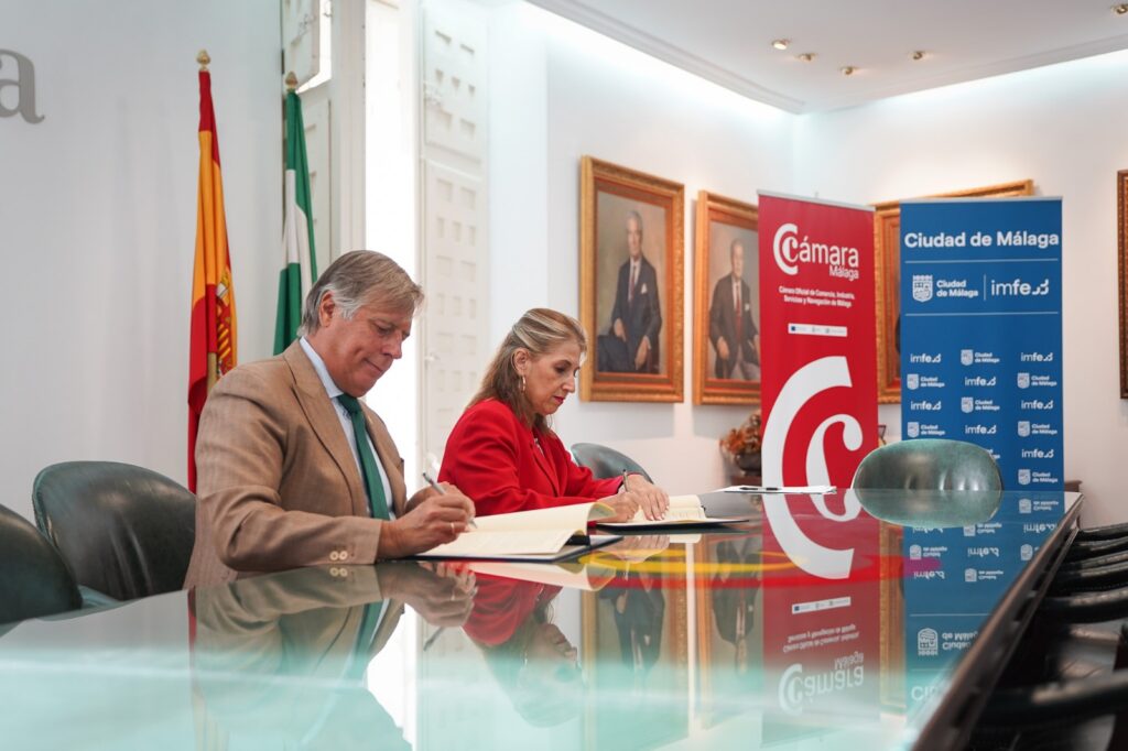 Ayuntamiento de Málaga y Cámara de Comercio firman un nuevo convenio para recuperar empleos, fomentar el emprendimiento y aumentar la competitividad