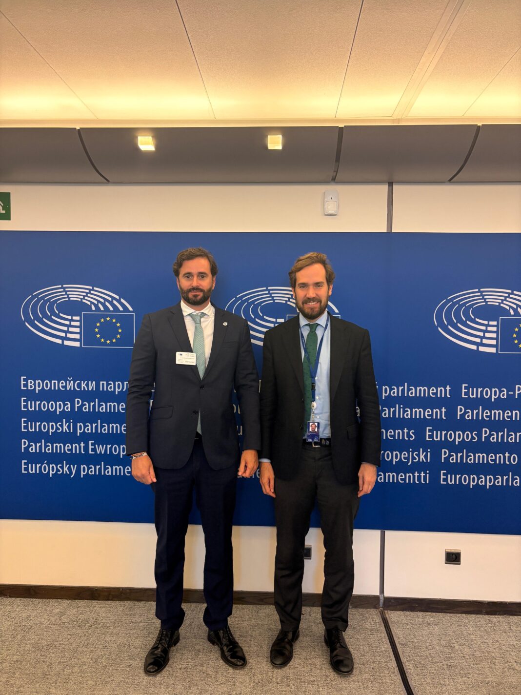 EL PRESIDENTE DE LA CÁMARA DE COMERCIO DE HUELVA TRASLADA AL PARLAMENTO EUROPEO LA NECESIDAD DE IMPULSAR LA CONEXIÓN FERROVIARIA ANDALUCÍA-ALGARVE
